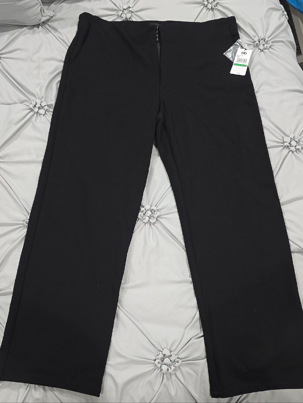 New Black Womens Business Trousers - Dee Ocleppo Size L nwt